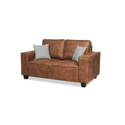 Hunter Sofa 3+2 in Brown Col Fab