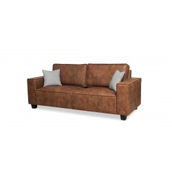 Hunter Sofa 3+2 in Brown Col Fab