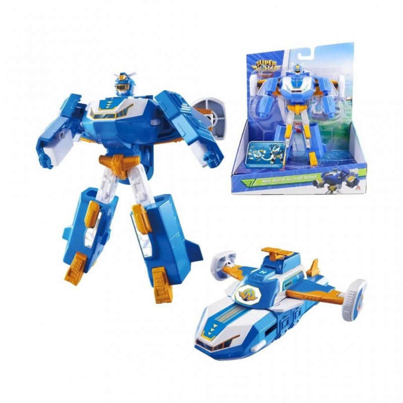 Auldey Mini World Aircraft Robot EU760288