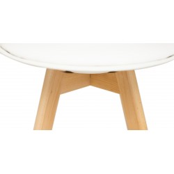 Adrian Table & 4 Chairs White