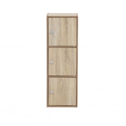 Nexus Storage 3 Doors & 3 Tiers Sonoma Oak