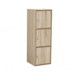 Nexus Storage 3 Doors & 3 Tiers Sonoma Oak