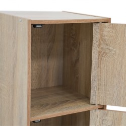 Nexus Storage 3 Doors & 3 Tiers Sonoma Oak