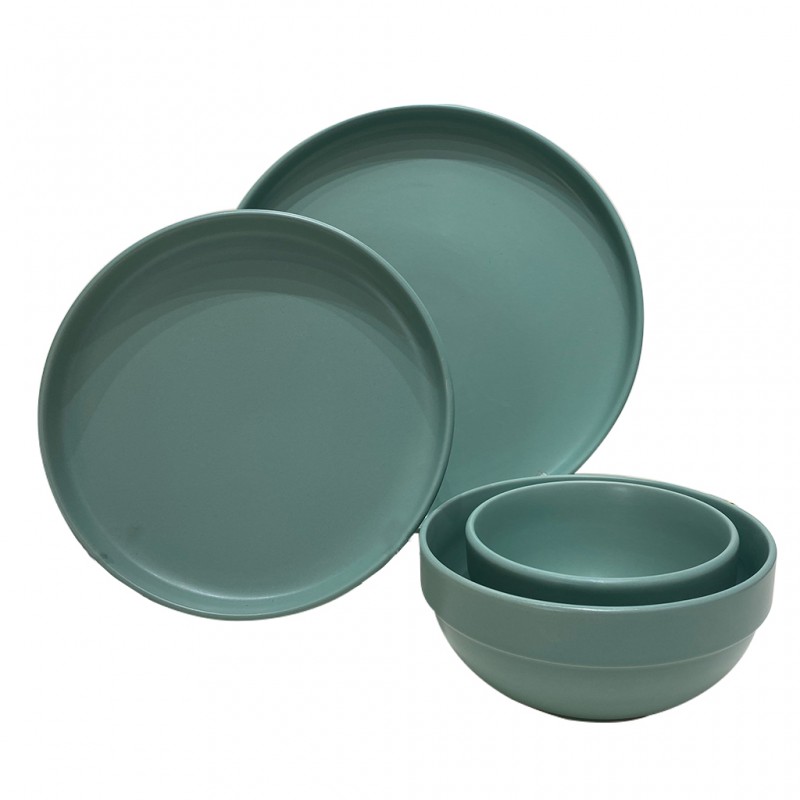 Dinner Set 24 Pcs Turquoise