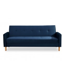 Hailey Sofa Bed Navy Blue