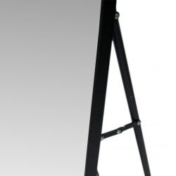 Leaning Full-Length Floor Mirror Black