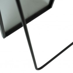 Leaning Full-Length Floor Mirror Black