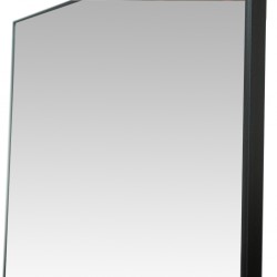 Leaning Full-Length Floor Mirror Black