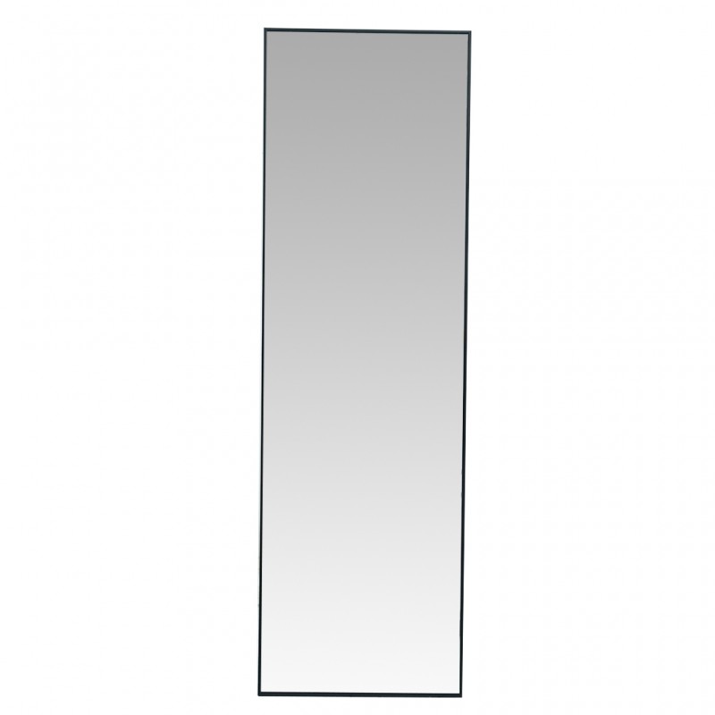 Leaning Full-Length Floor Mirror Black