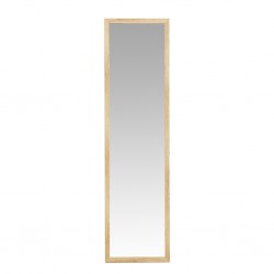 Leaning Full-Length Floor Mirror Beige