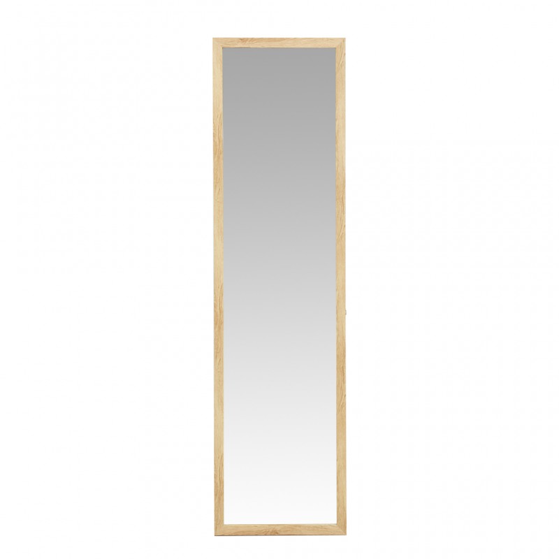 Leaning Full-Length Floor Mirror Beige