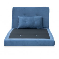 Altari Sofa Bed Navy Blue (Single)