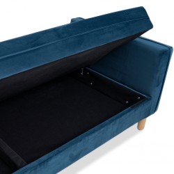 Hailey Sofa Bed Navy Blue