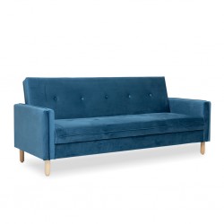 Hailey Sofa Bed Navy Blue