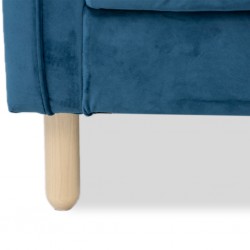 Hailey Sofa Bed Navy Blue