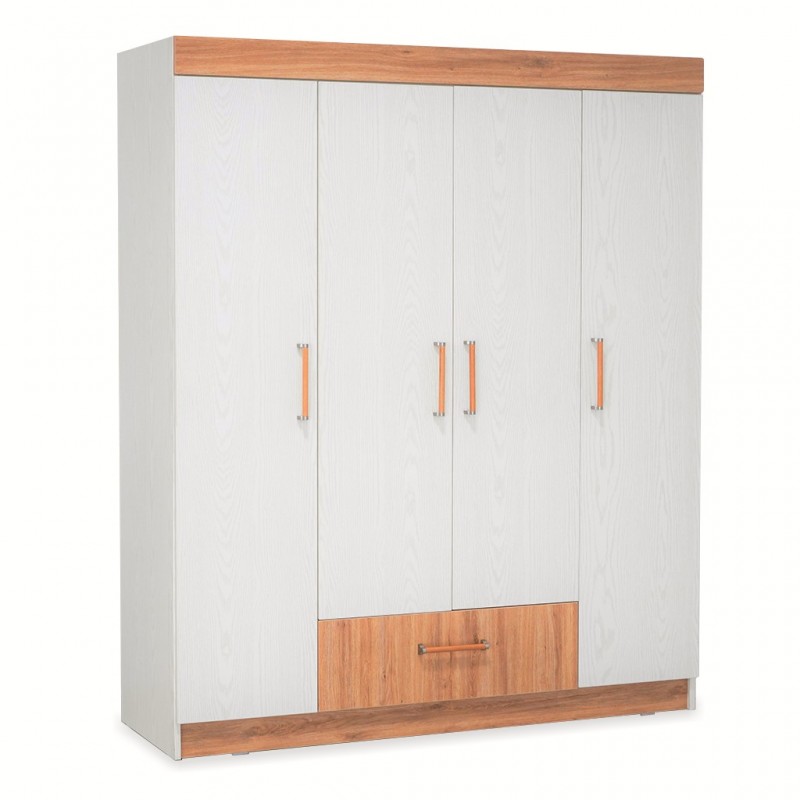 Ambianca Wardrobe 4 Doors in Plywood