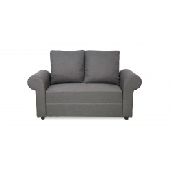 Lina Sofa 3+2+1 in D.Grey Col Fab