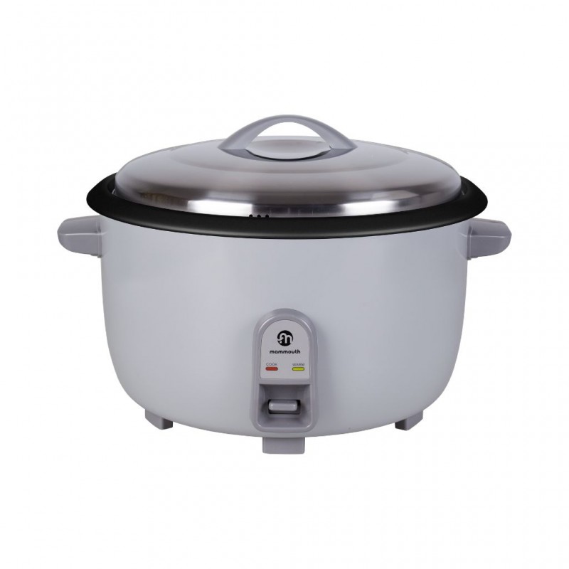 Mammouth MRC1200 12L Grey Rice Cooker With S/Steel Lid