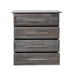 Napoleon Chest of Drawers Grey Rubberwood