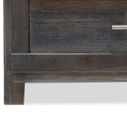 Napoleon Chest of Drawers Grey Rubberwood