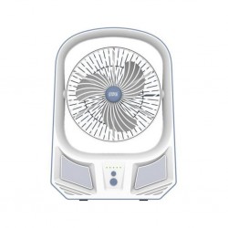 Winning Star ST-4063 LED Light Table Fan With USB Charging "O"