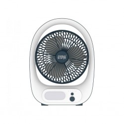 Winning Star ST-4054 LED Light Table Fan With USB Charging "O"