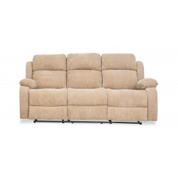 Sabella Recliner Sofa 3+2 Camel Col Fabric