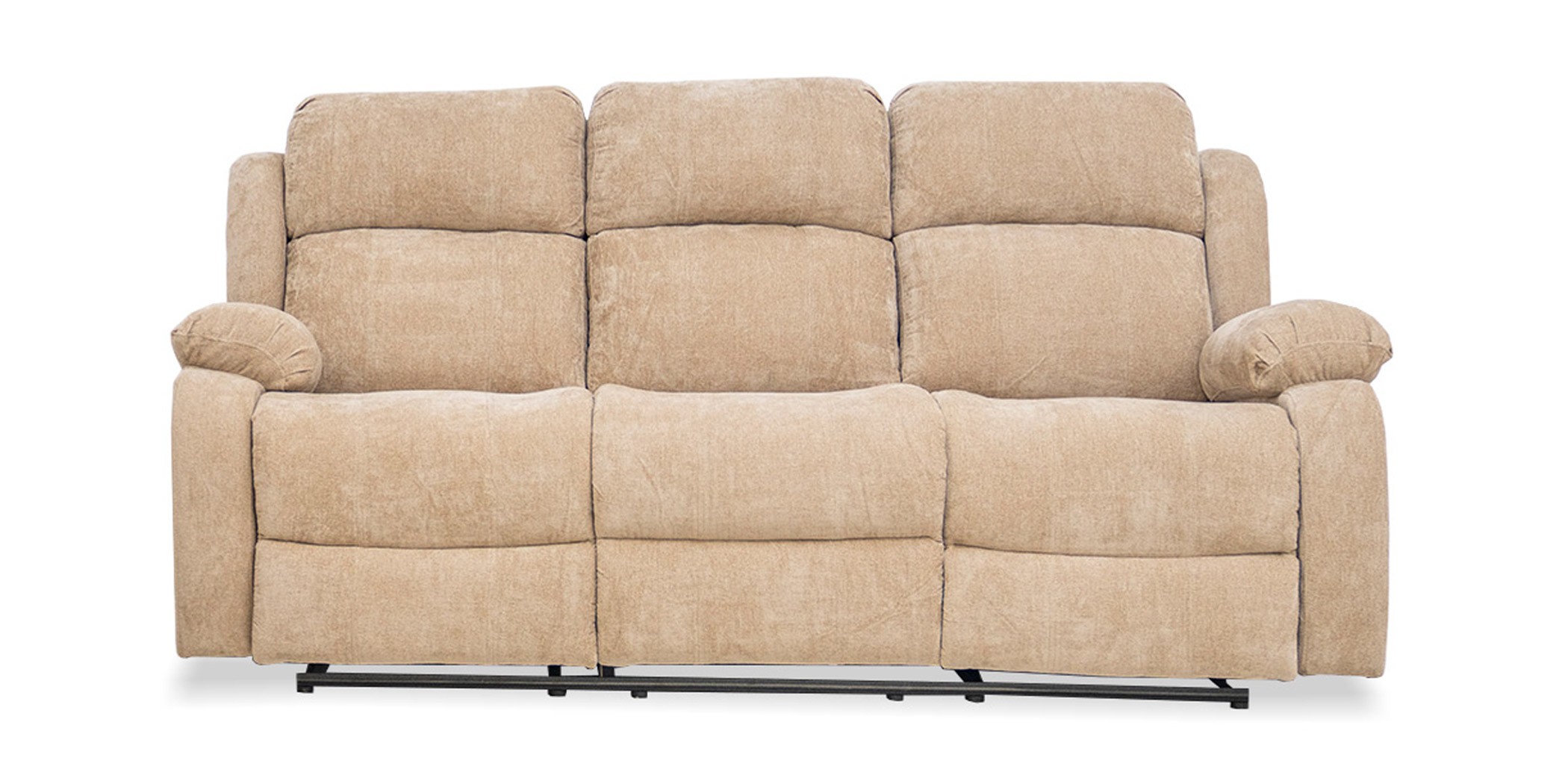 Sabella Recliner Sofa 3+2 Camel Col Fabric