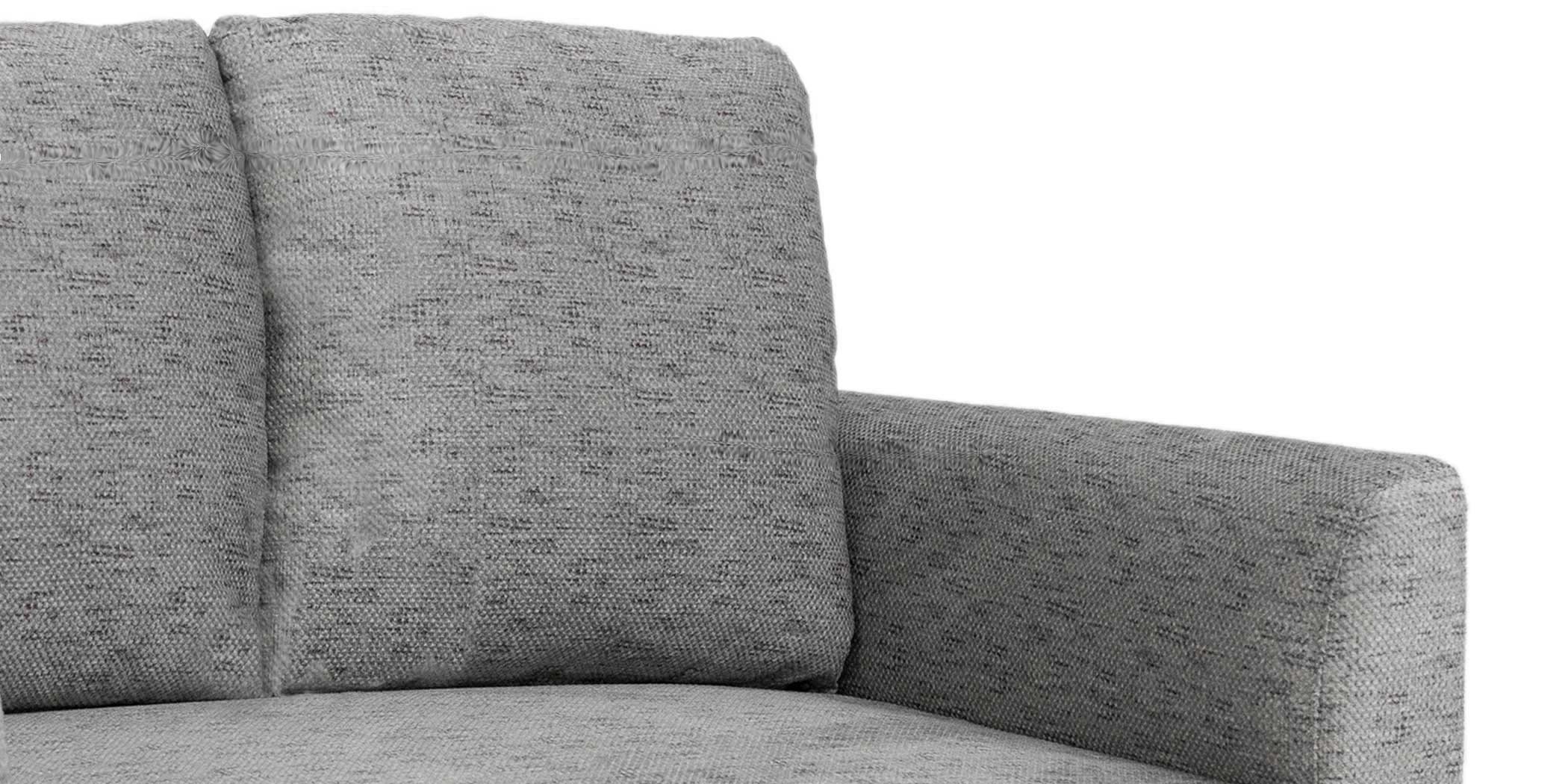 Rome Sofa 3+2 in Grey Col Fab