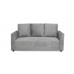 Rome Sofa 3+2 in Grey Col Fab