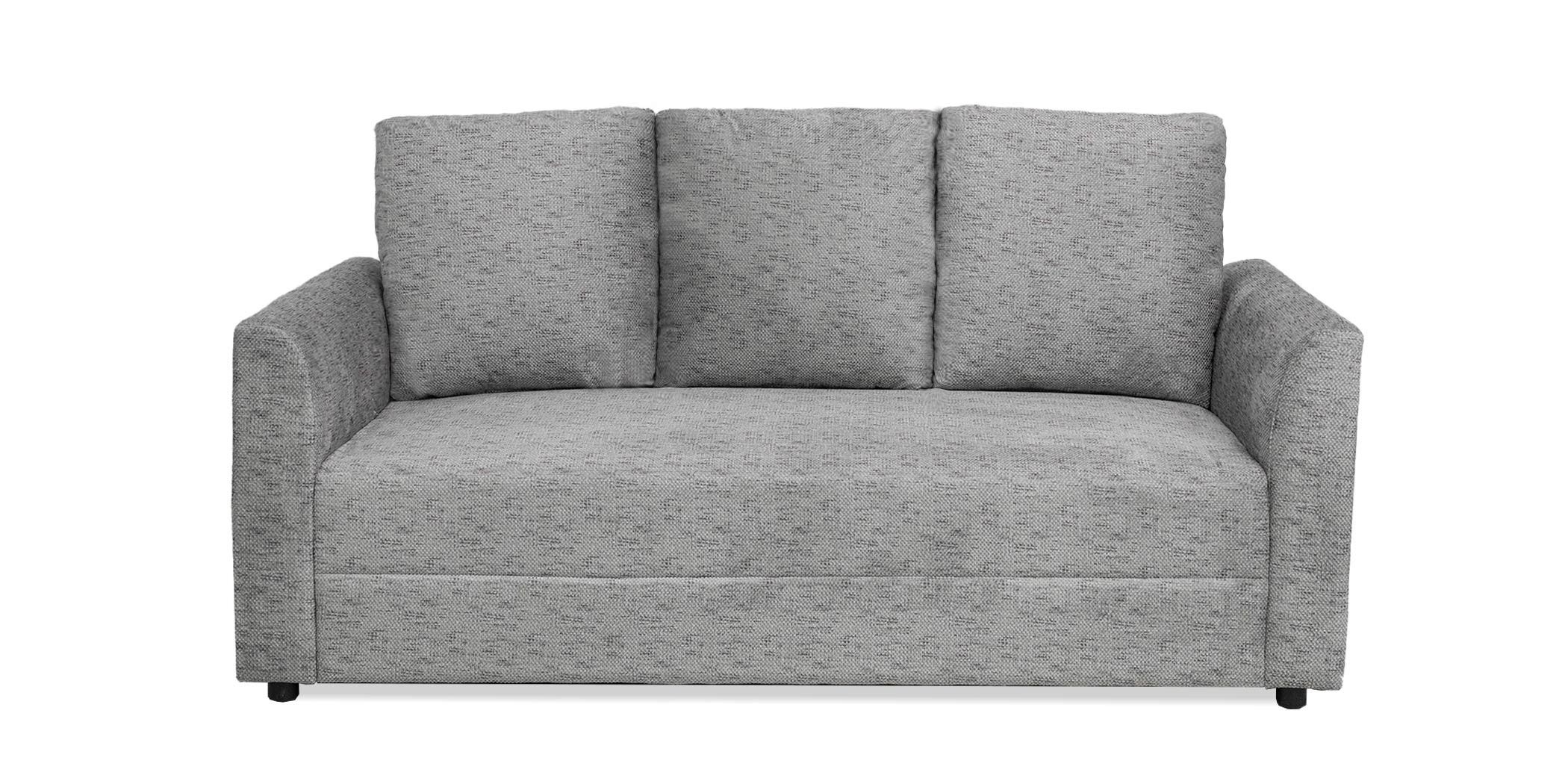 Rome Sofa 3+2 in Grey Col Fab