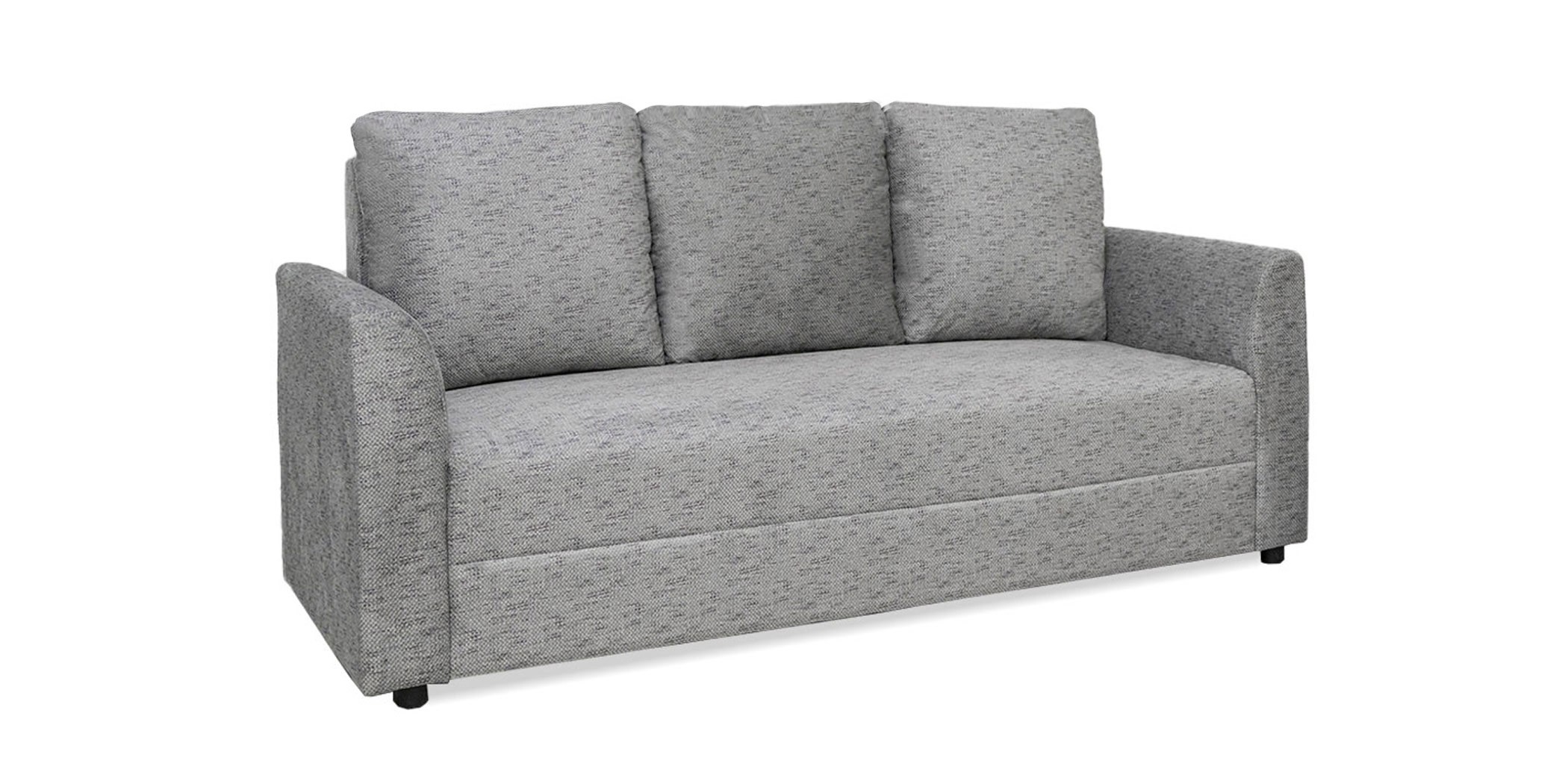 Rome Sofa 3+2 in Grey Col Fab