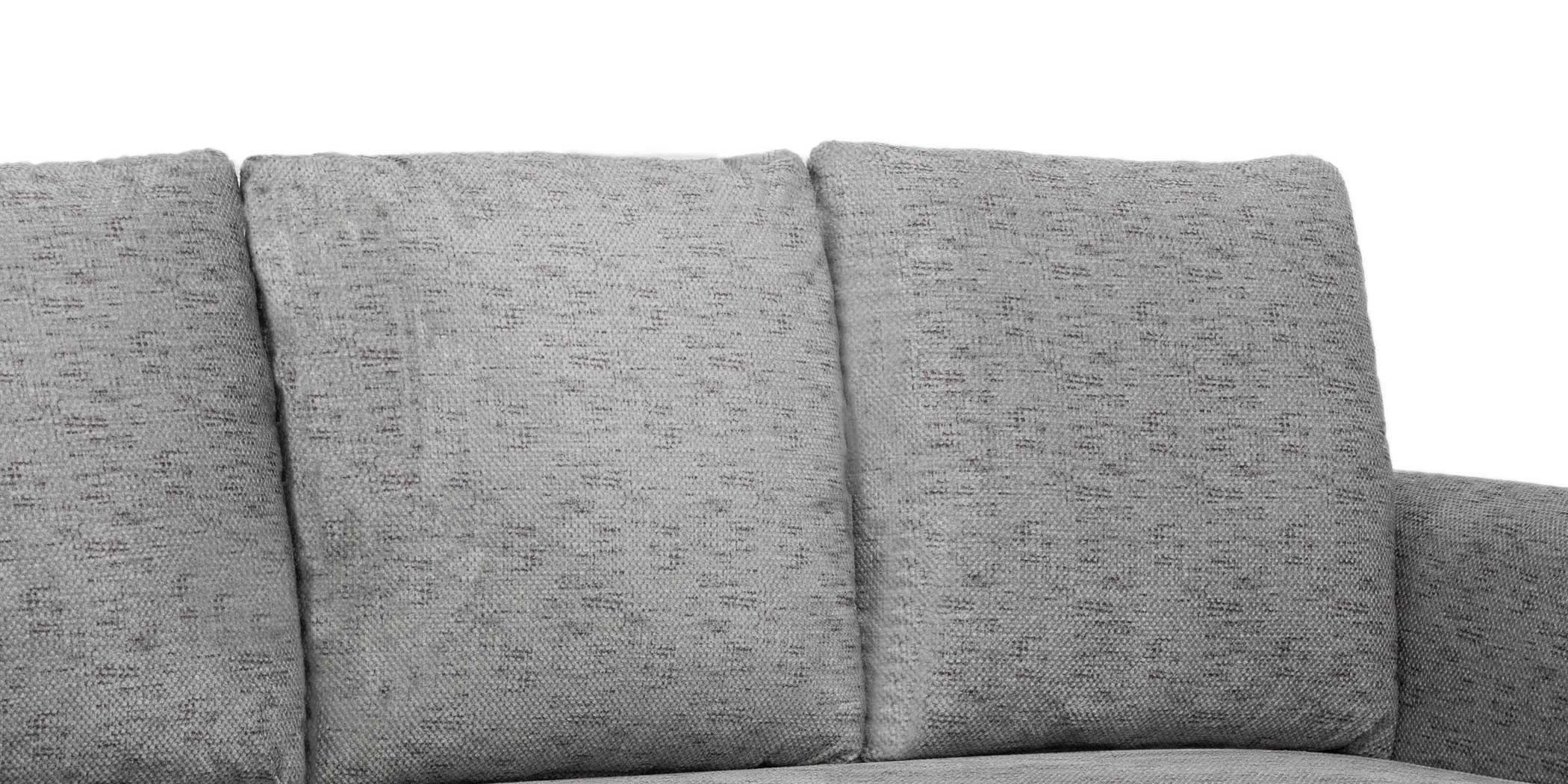 Rome Sofa 3+2 in Grey Col Fab