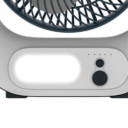 Winning Star ST-4054 LED Light Table Fan With USB Charging "O"