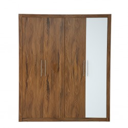 Latina Wardrobe 4 Doors In Melamine MDF