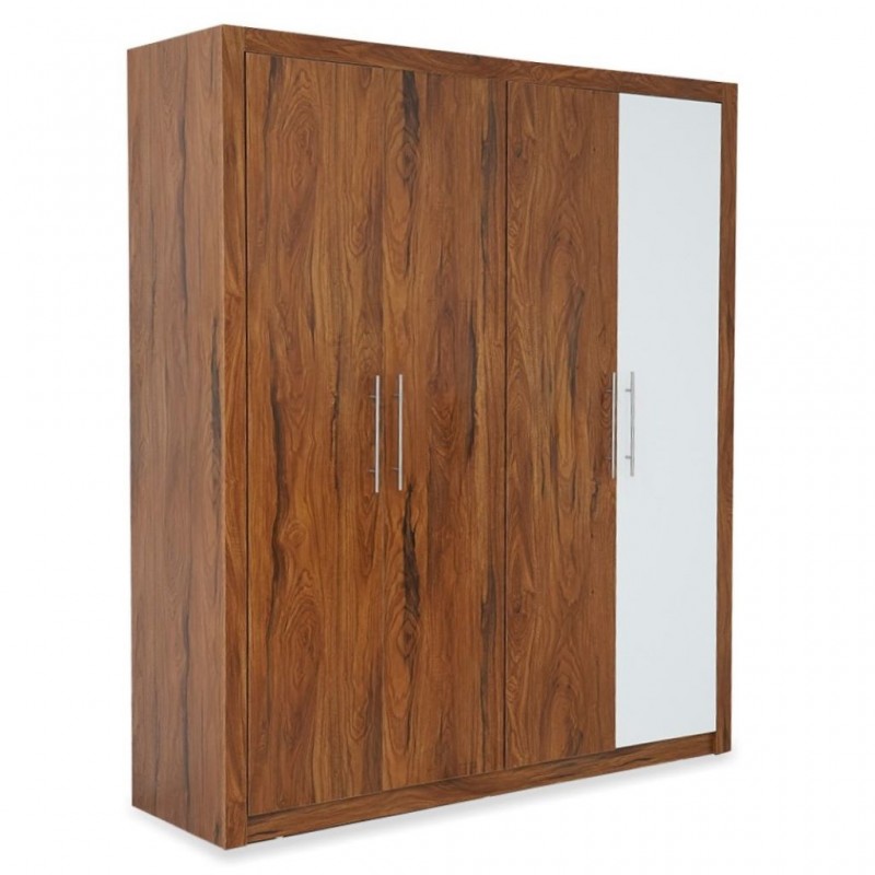 Latina Wardrobe 4 Doors In Melamine MDF