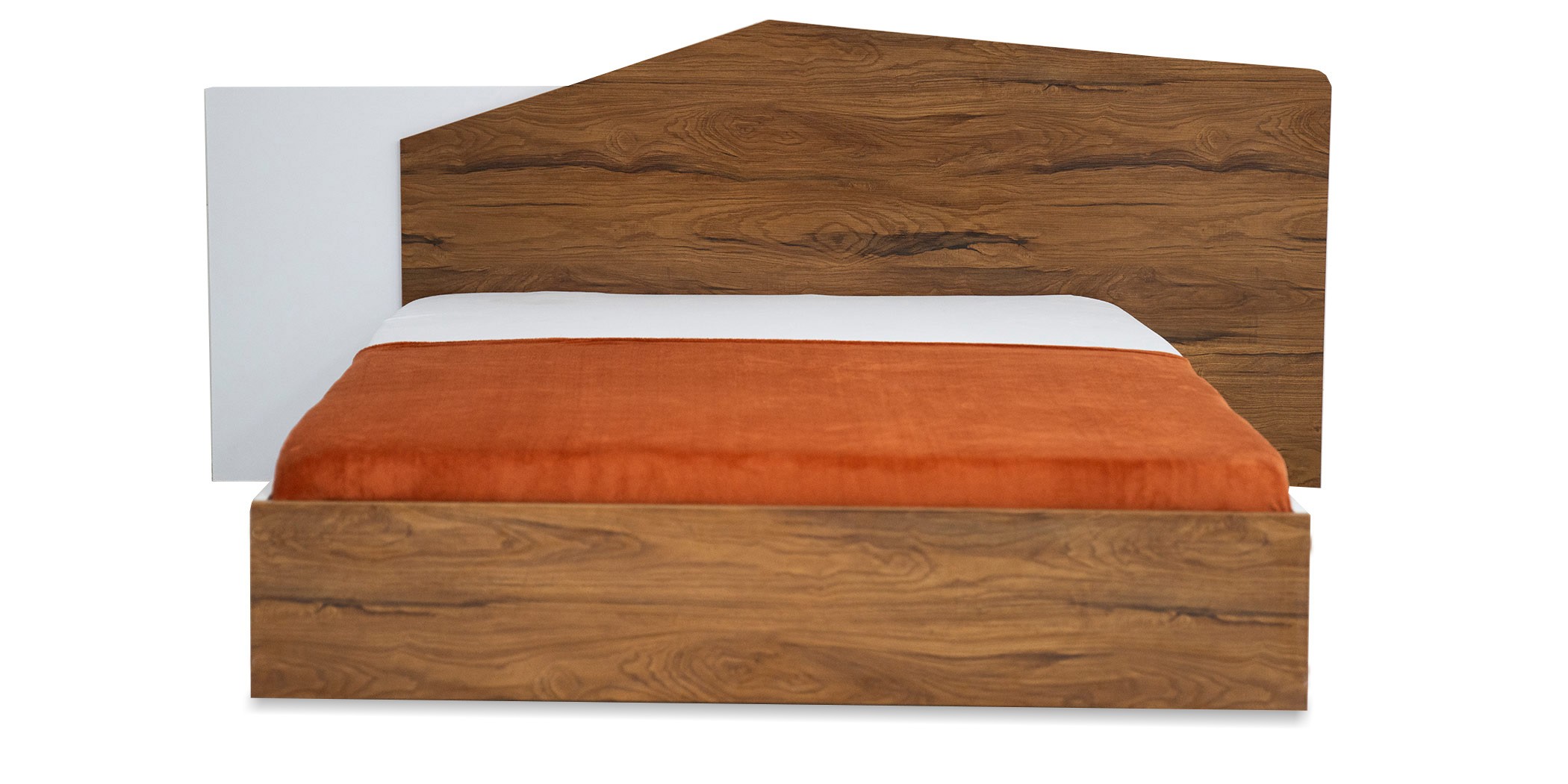 Latina Bed 150x190 cm In Melamine MDF