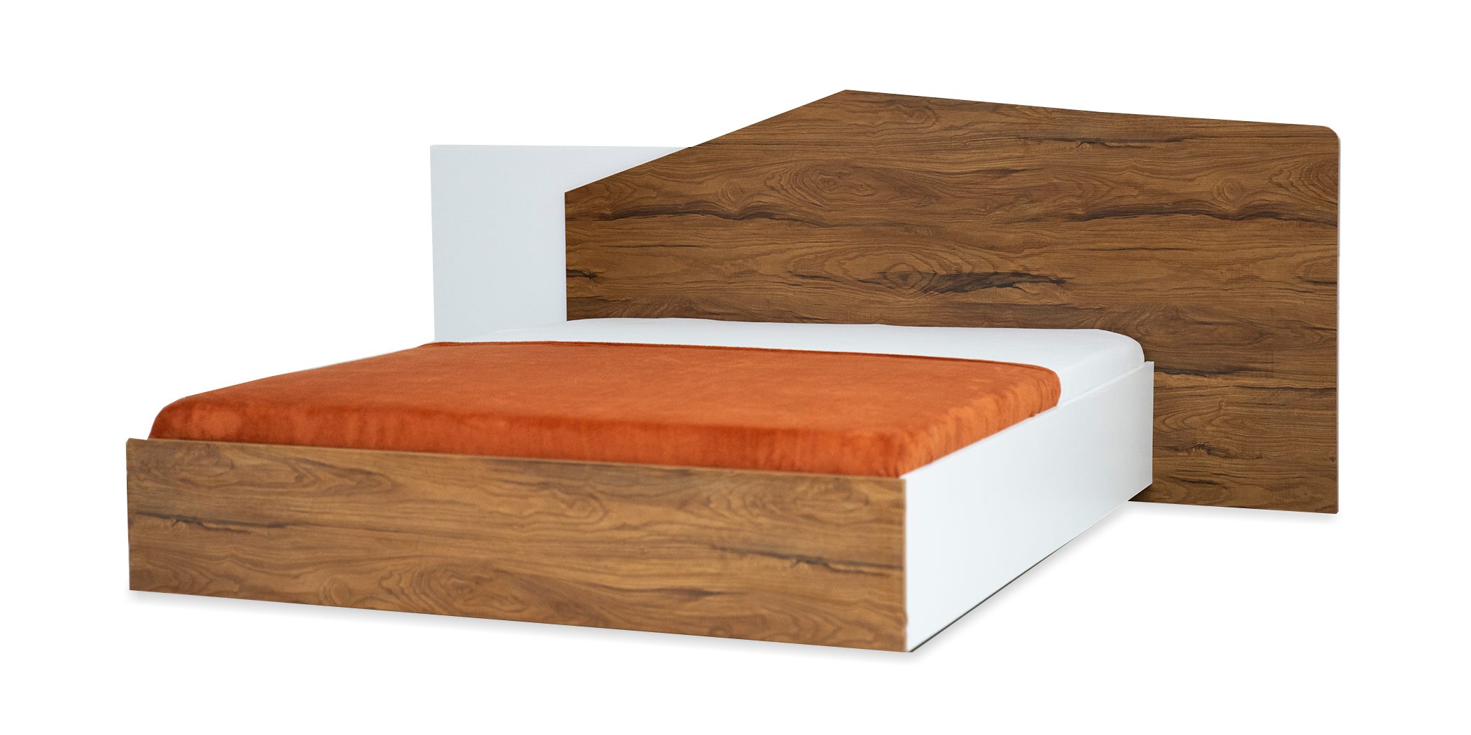 Latina Bed 150x190 cm In Melamine MDF