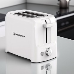 Westinghouse WKTTSL10 White 2 Slice Toaster