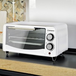 Westinghouse WKTOWY09WH White 9L Toaster Oven