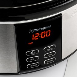 Westinghouse WKSC65 Black+SS Slow Cooker