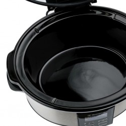 Westinghouse WKSC65 Black+SS Slow Cooker