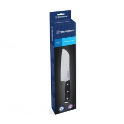 Westinghouse WCKTSC15212 17.5cm/ 7" Santoku Knife With ABS handle & Triple Rivets, 2.5mm Blade