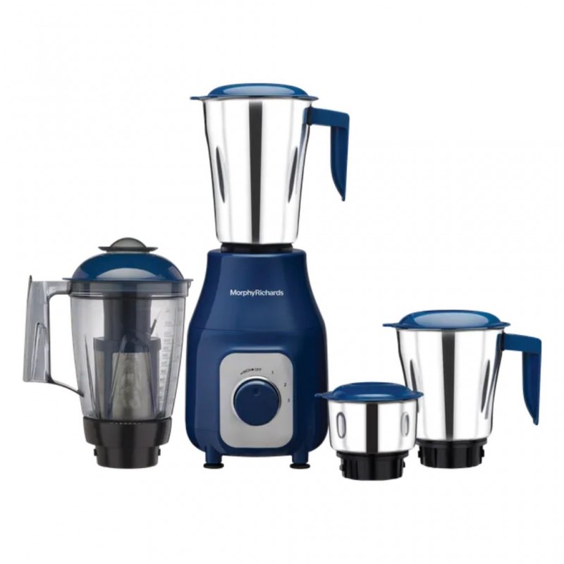 Morphy Richards TetraBlend 750W 2YW Mixer Grinder 4 Jars - 5YW on Motor - 640147