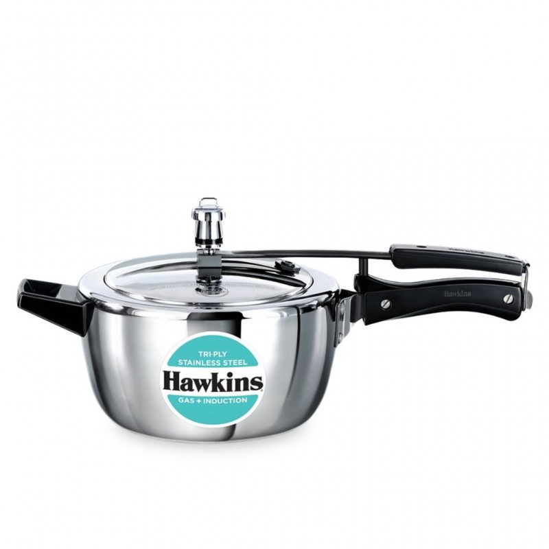 Hawkins HSST35 S/S Tri-Ply 3.5L Pressure Cooker