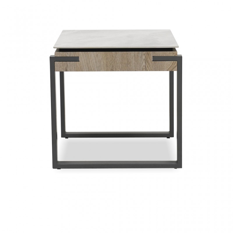 Boho Side Table Grey