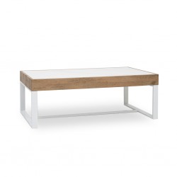 Ainsley Coffee Table Veneer & White