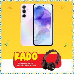 Samsung Galaxy A55 Violet & Free Headphone MB30BT