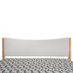 Malyn Bed 160x200 Cm Rubberwood White Oak