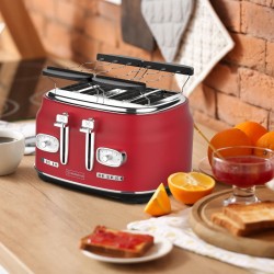 Westinghouse WKTTB809RD Red 4 Slice Toaster